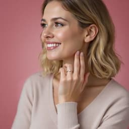 Muttermilchschmuck DIY Box – Set: Circle of Life 12mm Halskette + Ring + Ohrringe - thumbnail 5