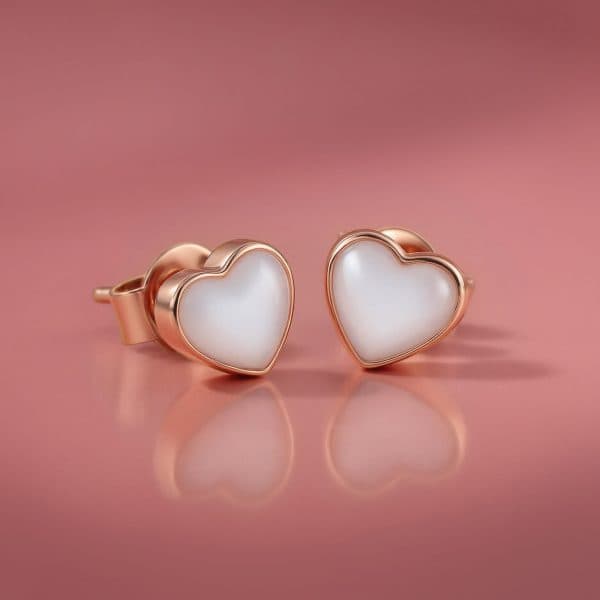 Muttermilchschmuck DIY Box - Herz Ohrringe “Sweetheart”